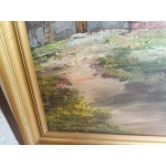 Голям картина масло на фазер Испания - 3667
